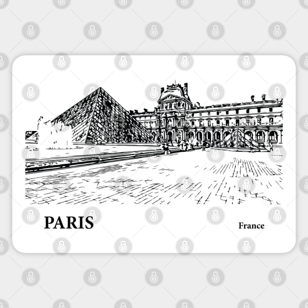 Paris France Sticker by Lakeric